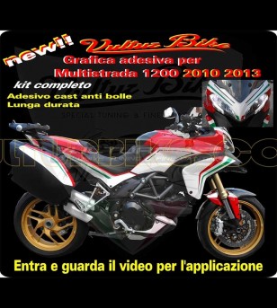 Kit Completo Adesivi - Ducati Multistrada 1200  2010/2014