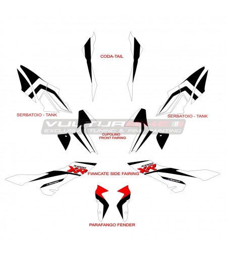 Complete custom decal kit - BMW S1000XR 2015 / 2019 