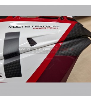 Coperchio serbatoio e pannelli laterali in carbonio - Ducati Multistrada V4 Pikes Peak