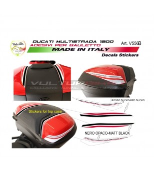 Stickers kit for top case - Ducati Multistrada