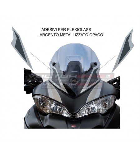Adhésifs pour plexiglas - Ducati Multistrada 950/1200 DVT/1200 Enduro