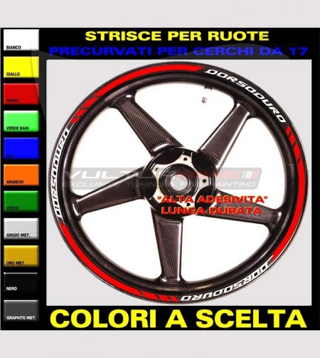 Customizable stickers for wheels - Aprilia Dorsoduro