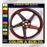 Customizable stickers for wheels - Aprilia Dorsoduro 