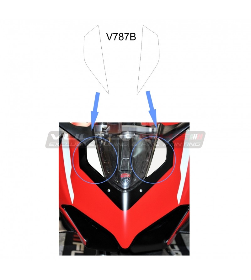 Werkzeugrahmen Aufkleber Kit - Ducati Panigale V4 / V2 2020