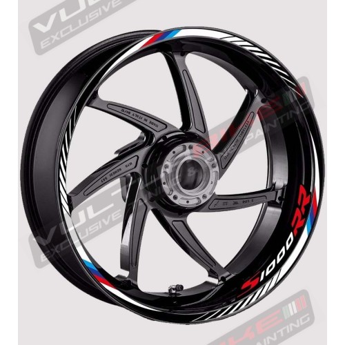 Kit de pegatinas de la rueda de la motocicleta - BMW S1000RR 