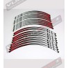 18 universal stickers for motorcycle's wheels