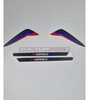 Kit de pegatinas guardamanos de diseño personalizado - BMW R1250 GS HP