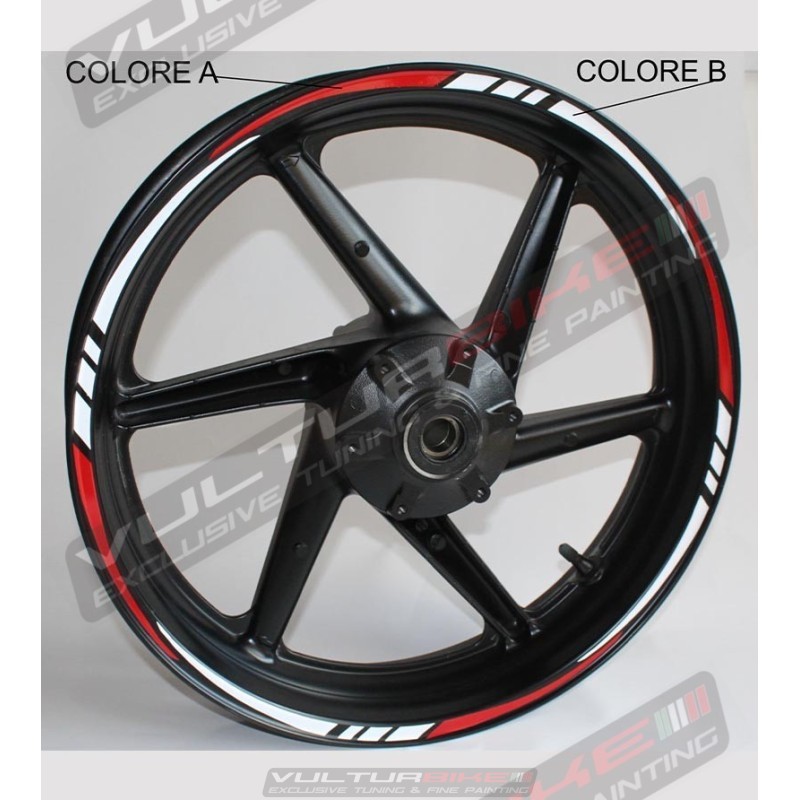thumbnail image 2 of CaliBikerClub 17" Yellow Vinyl Rim Tape Wheel Stickers For Motorcycles & Cars 2 of 2