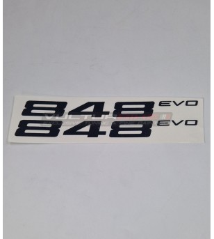 Kit adesivi sigla modello - Ducati 848 / 848 EVO