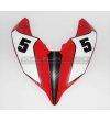 Aufkleber Kit für rotes Motorradheck - Ducati Panigale / Streetfighter V4 / V2