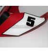 Aufkleber Kit für rotes Motorradheck - Ducati Panigale / Streetfighter V4 / V2
