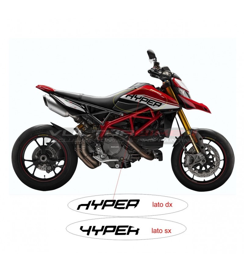 Panneaux latéraux - Ducati Hypermotard 950