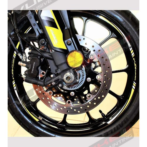 Anpassbare Aufkleber für Räder - Suzuki V-strom 