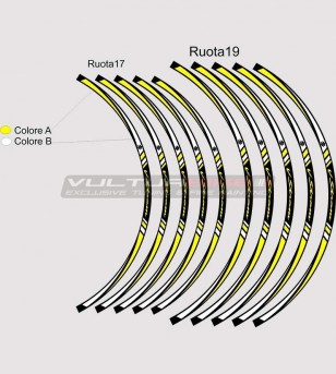 Anpassbare Aufkleber für Räder - Suzuki V-strom