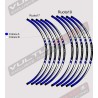 Customizable stickers for wheels - Suzuki V-strom 