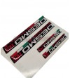 Kit autocollants 3D Desmo16 Stradale