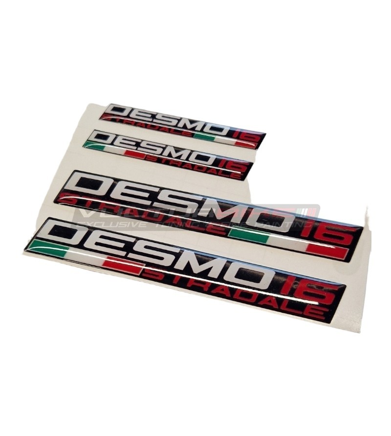 3D stickers kit Desmo16 Stradale