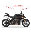 Pegatinas para carenados laterales - Ducati Streetfighter V4 / V4S oscuro 