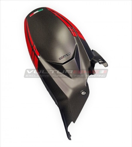 Custom version carbon rear fender - Ducati Multistrada V4 Pikes Peak 