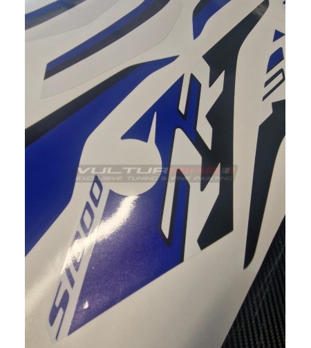 Black and blue stickers kit complete - BMW S1000RR 2019 / 2021