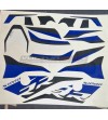 Kit de pegatinas negras y azules completo - BMW S1000RR 2019 / 2021