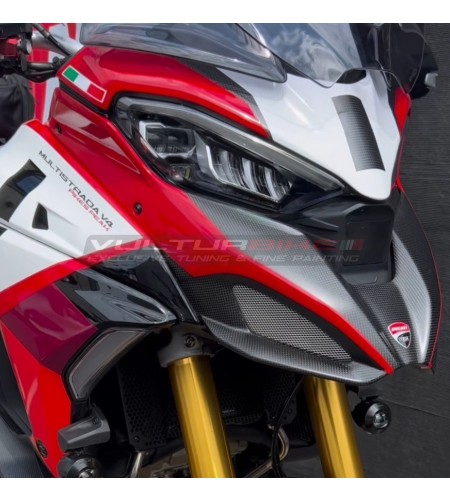 Cupolino in carbonio design personalizzato - Ducati Multistrada PikesPeak 