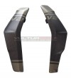 Cubierta de radiador de carbono personalizada Storm Green - Ducati Streetfighter V2