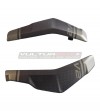 Custom Carbon Radiator Cover Storm Green - Ducati Streetfighter V2