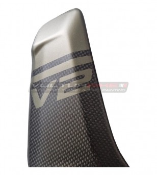 Cubierta personalizada para radiador de carbono Storm Green - Ducati Streetfighter V2