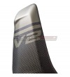 Custom Carbon Radiator Cover Storm Green - Ducati Streetfighter V2