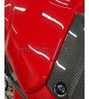 Tapa del depósito de carbono pintada de rojo - Ducati Panigale / Streetfighter V4 