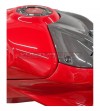 Coperchio serbatoio carbonio verniciato rosso - Ducati Panigale / Streetfighter V4 