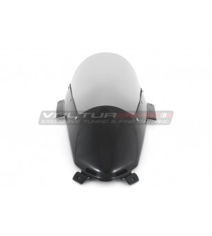 Smoked carbon windshield increased by 30mm - Ducati Panigale V4 2022 / 2023