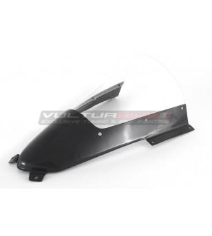 Carbon windshield increased by 30mm transparent - Ducati Panigale V4 2022 / 2023
