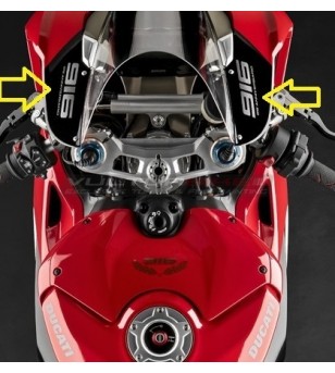 Décalcomanies originales Ducati 916 25e anniversaire Panigale v4 Fogarty