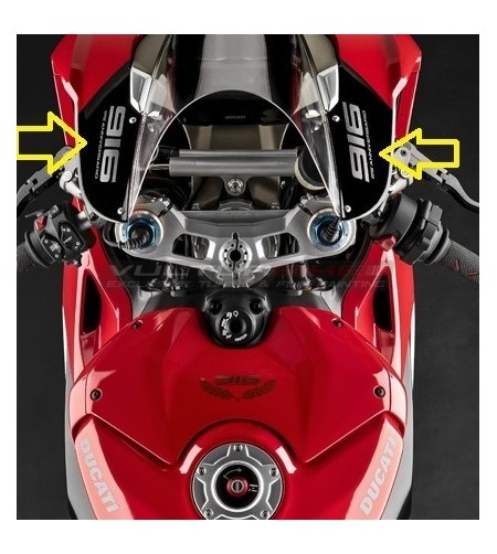 Décalcomanies originales Ducati 916 25e anniversaire Panigale v4 Fogarty