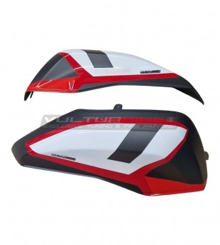 Carbon fiber case cover Ducati Multistrada V4 Pikes Peak livery