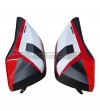 Cover valige in fibra di carbonio livrea Ducati Multistrada V4 Pikes Peak 