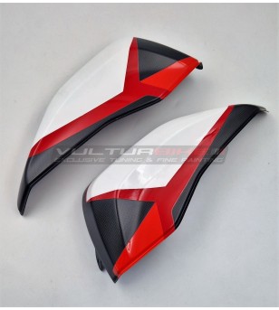 Cover valige in fibra di carbonio design inedito - Ducati Multistrada V4 Pikes Peak