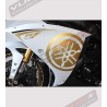 Pegatinas de carenada lateral de oro - Yamaha R1 2009/14 