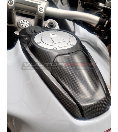 Cover in carbonio per vano portaoggetti - Ducati Multistrada V4 2021 / 2025