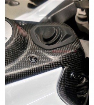 Couvercle en carbone pour compartiment de rangement Ducati Multistrada V4