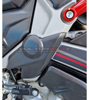Couvercles inférieurs de cadre en fibre de carbone - Ducati Multistrada V4 / V4S / Rallye