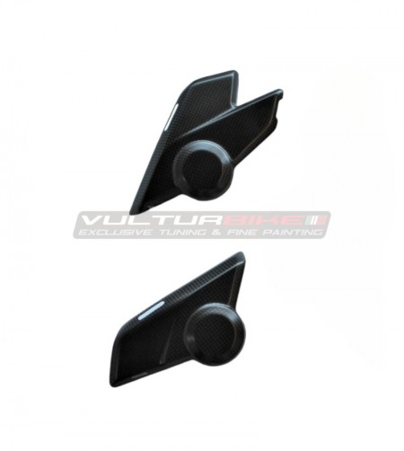 Carbon Fiber Frame Bottom Covers - Ducati Multistrada V4 / V4S / Rally