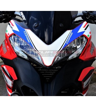 Coloured windscreen sticker - Ducati Multistrada 1200 2010 / 2014