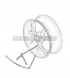 Original Hinterradaufkleber Ducati Monster 1200S
