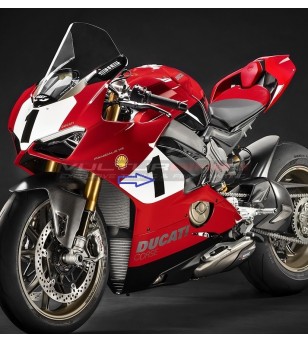 Sticker Number 1 left side Ducati Panigale V4 916 Fogarty 25th anniversary