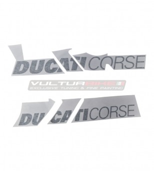 Decalcomanie originali Ducati Corse per carene inferiori Panigale V4