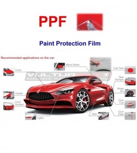 PPF paint protection film Self regenerating