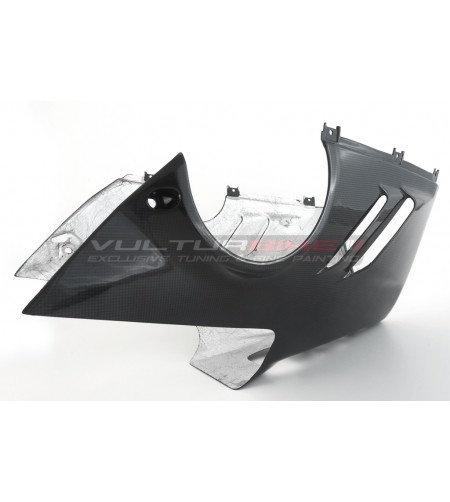 Carbon fiber tank for original exhaust - Ducati Panigale V4 / V4S